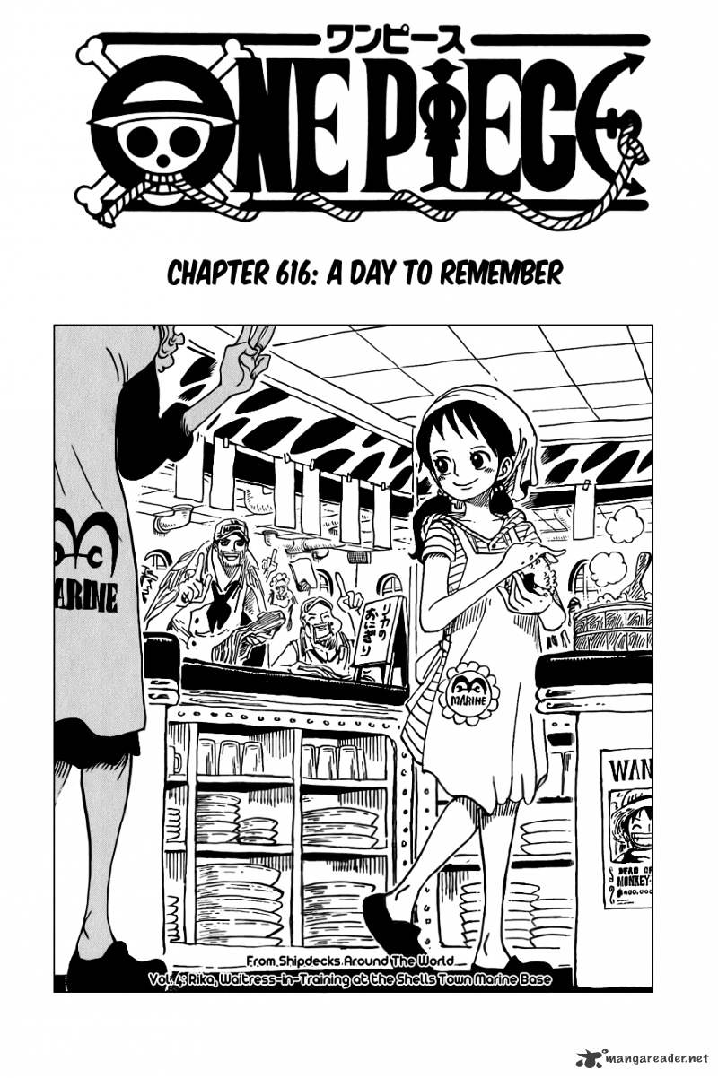 One Piece Chapter 616 : Anniversary Of Revenge - Picture 1