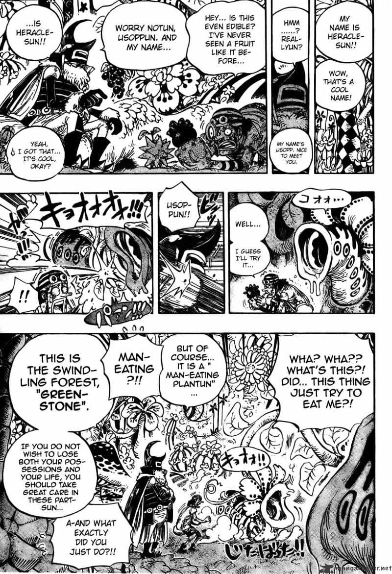 One Piece Chapter 524 : Nobody Can Stop It Now - Picture 3