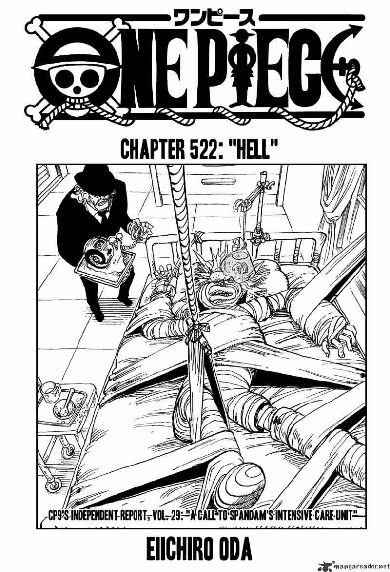 One Piece Chapter 523 : Hell - Picture 1
