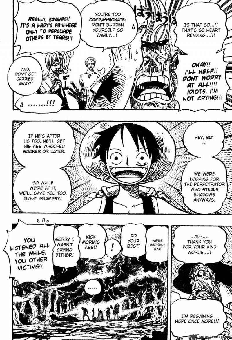 One Piece Chapter 449 : The Mysterious Four Of Thriller Bark - Picture 3