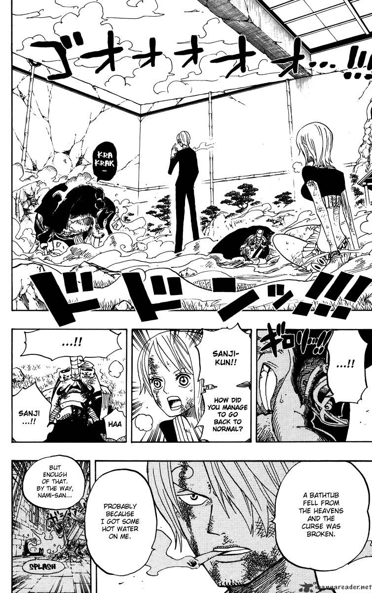 One Piece Chapter 414 : Sanji Vs Jabura - Picture 2