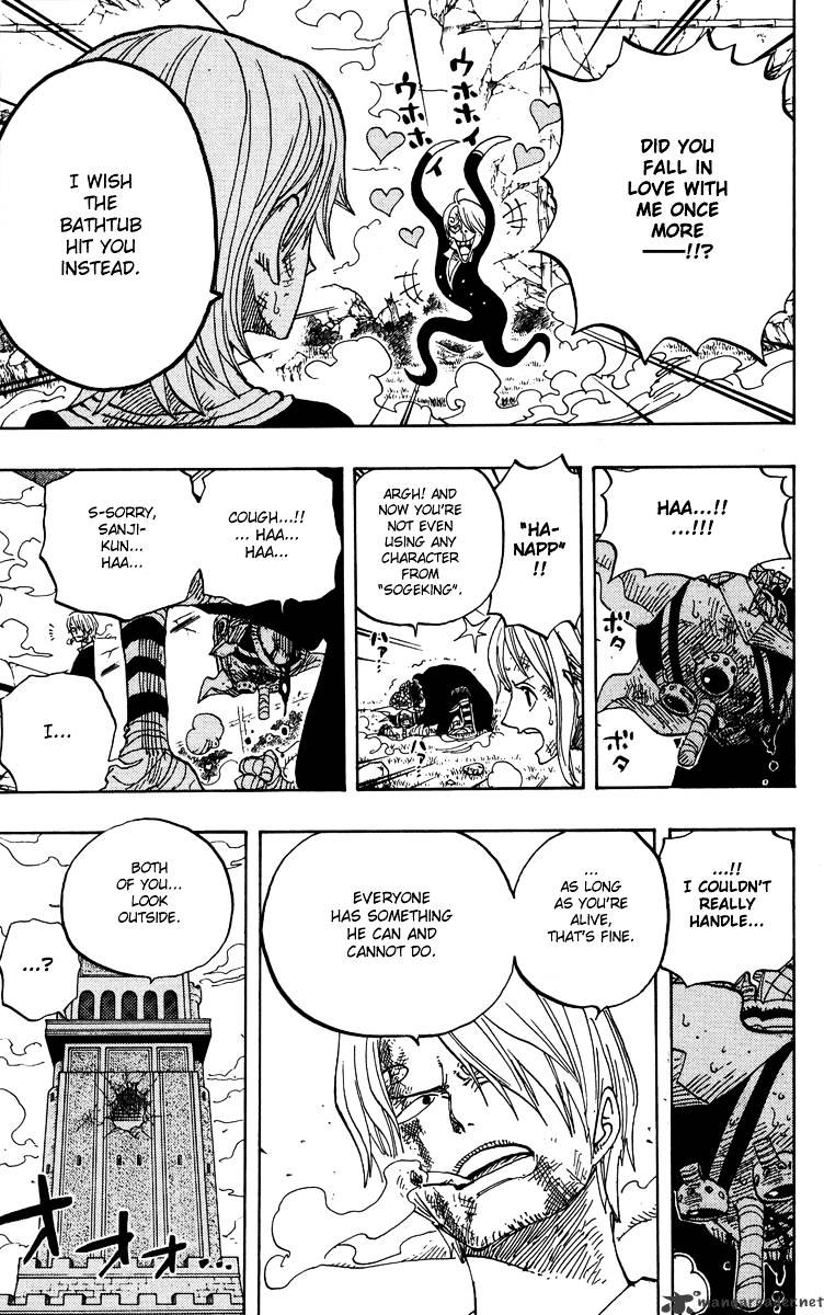 One Piece Chapter 414 : Sanji Vs Jabura - Picture 3