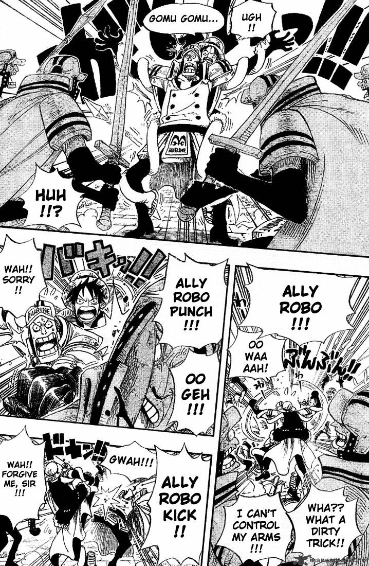 One Piece Chapter 377 : The Great Decisive Battle Of Justice Island!! - Picture 3