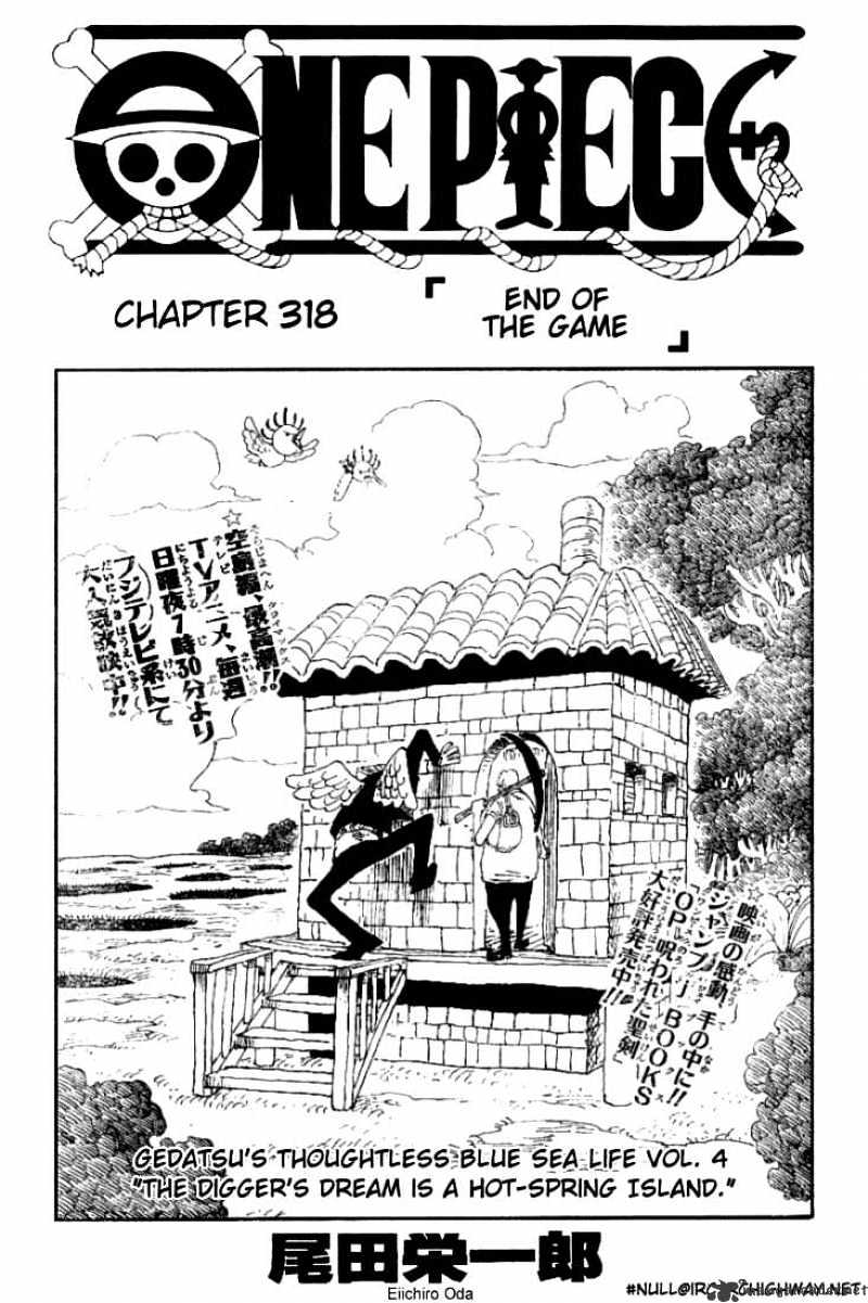 One Piece Chapter 318 : End Of The Game - Picture 1