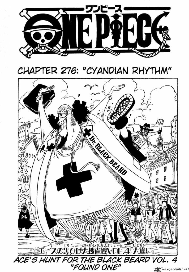 One Piece Chapter 276 : Cyandian Rhythm - Picture 1