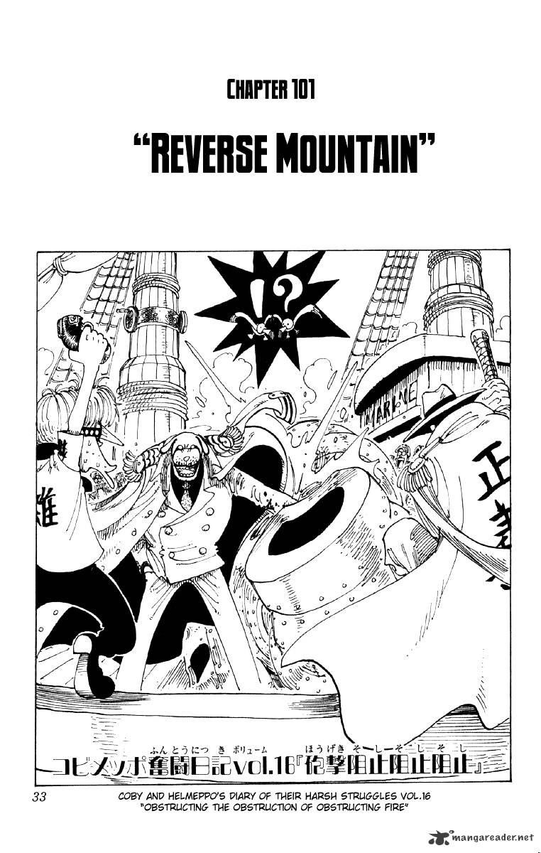 One Piece Chapter 101 : Loose Mountain - Picture 1