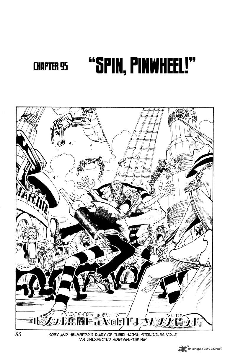 One Piece Chapter 95 : Spinning Windmill - Picture 1