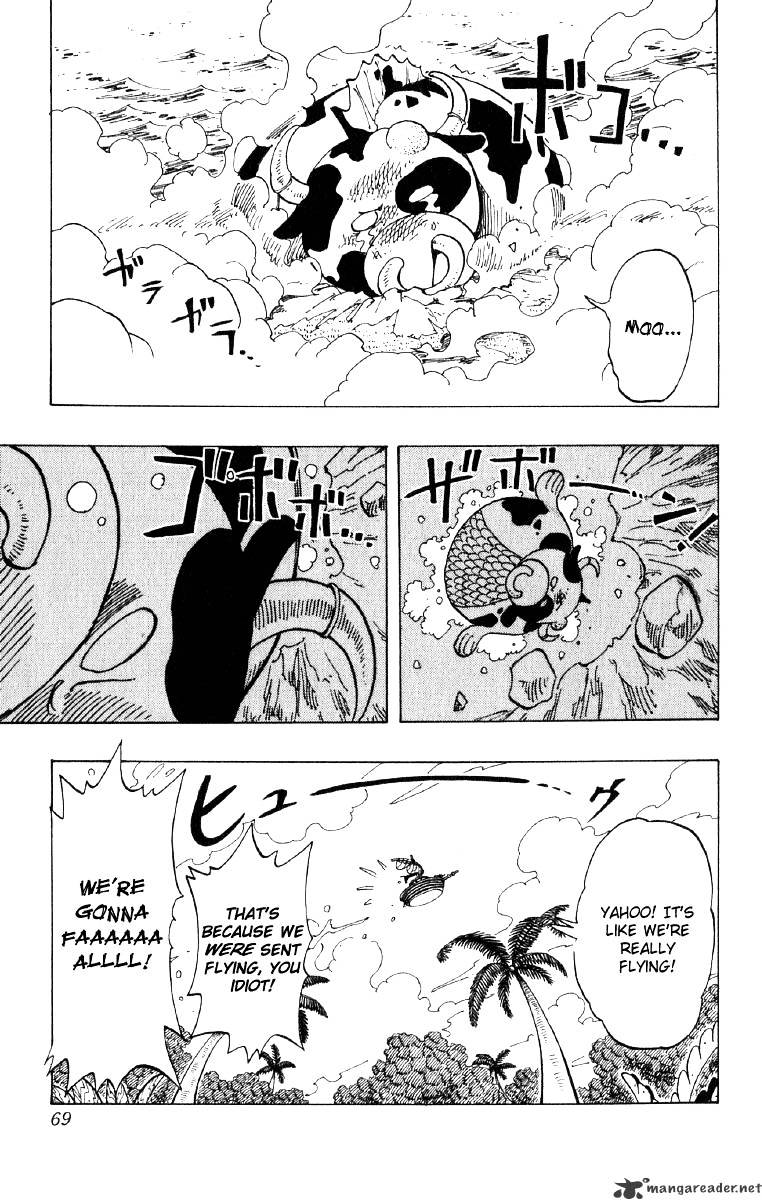 One Piece Chapter 75 : Navigational Charts And Mermen - Picture 3