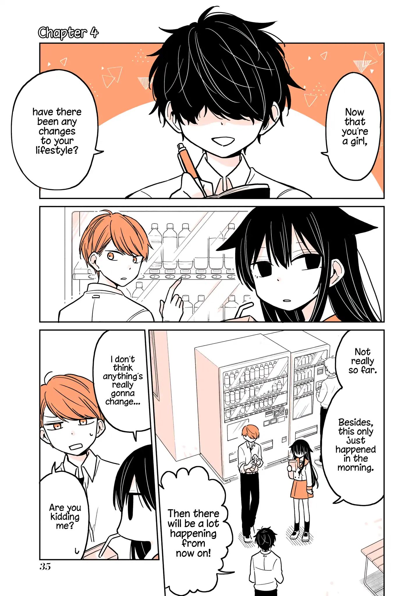 A Lazy Guy Woke Up As A Girl One Morning Vol.1 Chapter 4 - Picture 2