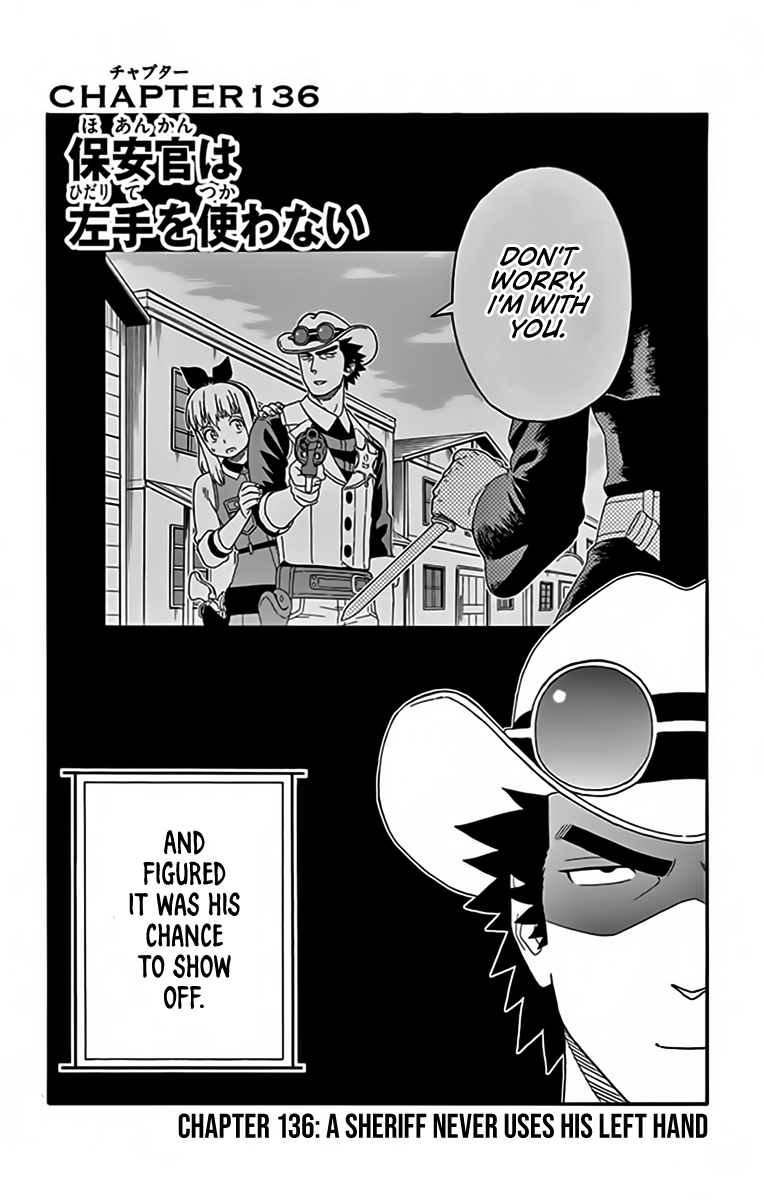 Hoankan Evans No Uso: Dead Or Love Vol.12 Chapter 136: A Sheriff Never Uses His Left Hand - Picture 2