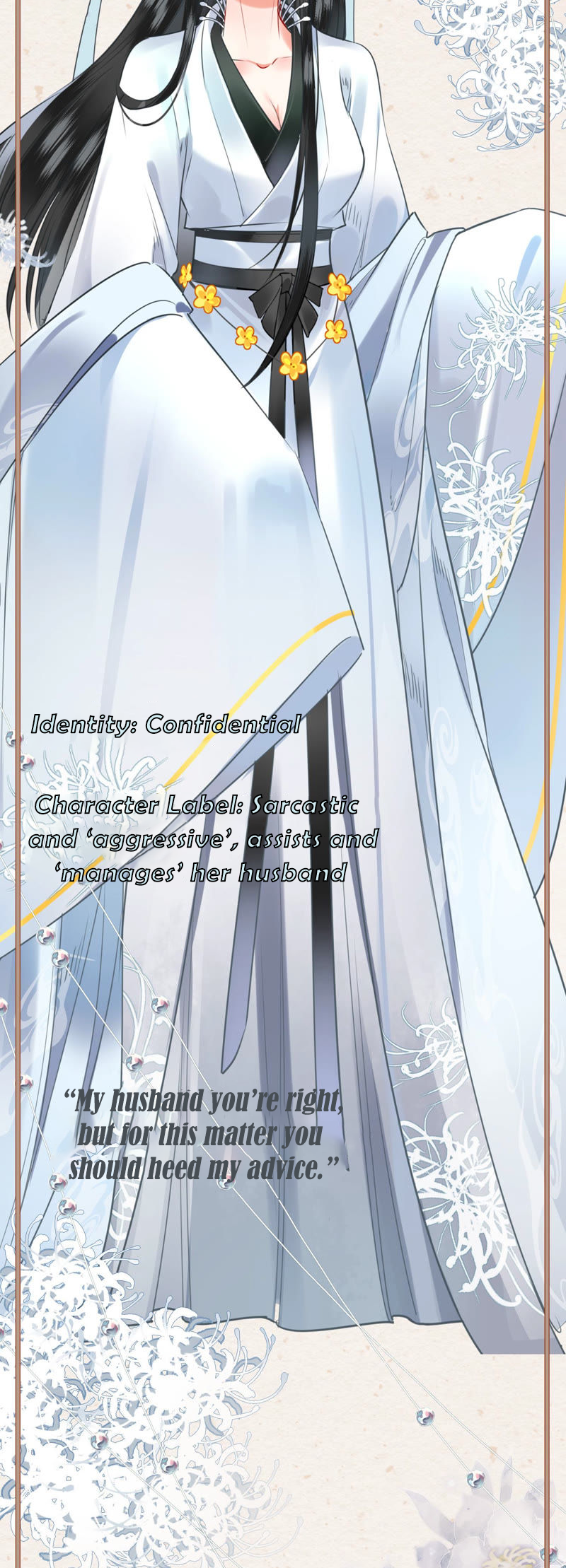 Twin Flowers Of The Cold Distant Sea Chapter 0.1: Character Introduction - Picture 3