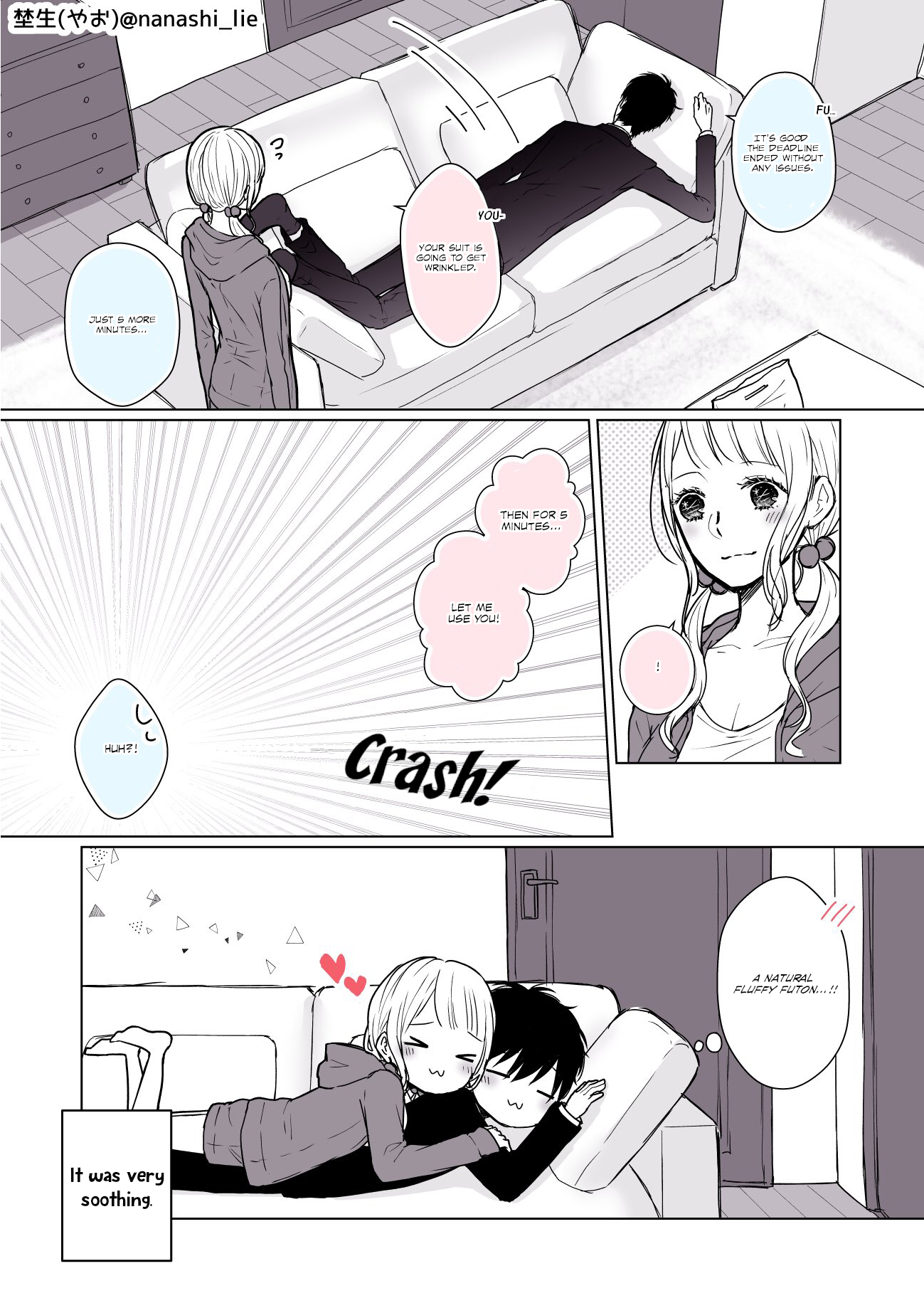 My Girlfriend Is A Futon Girl Chapter 5 - Picture 2