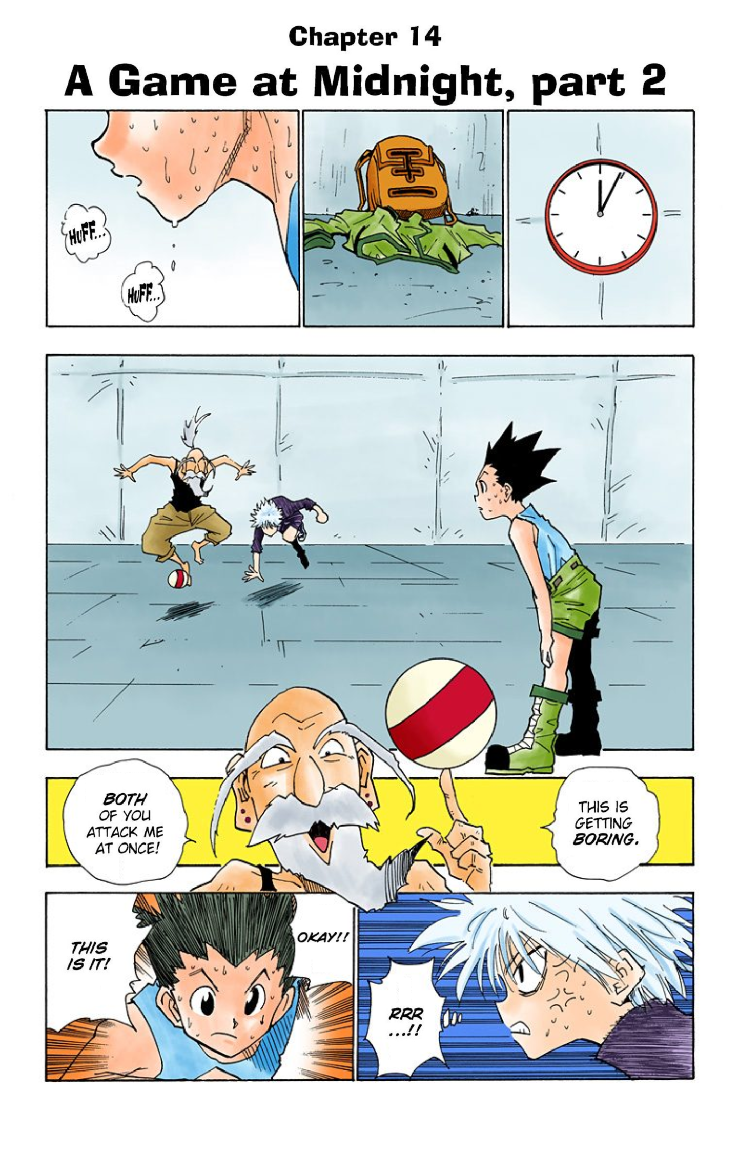 Hunter X Hunter Full Color Vol.2 Chapter 14: A Game At Midnight, Part 2 - Picture 2