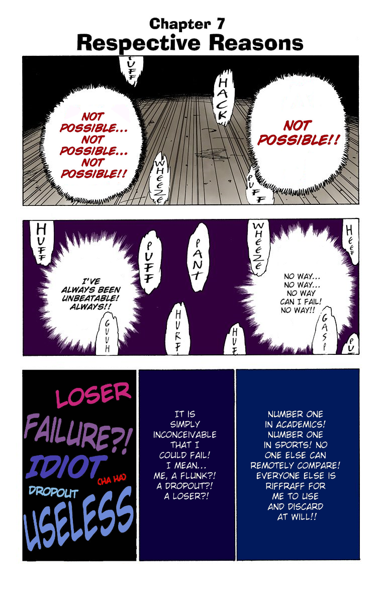Hunter X Hunter Full Color Vol.1 Chapter 7: Respective Reasons - Picture 1