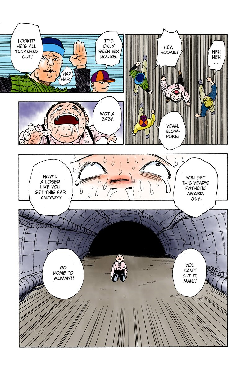 Hunter X Hunter Full Color Vol.1 Chapter 7: Respective Reasons - Picture 3