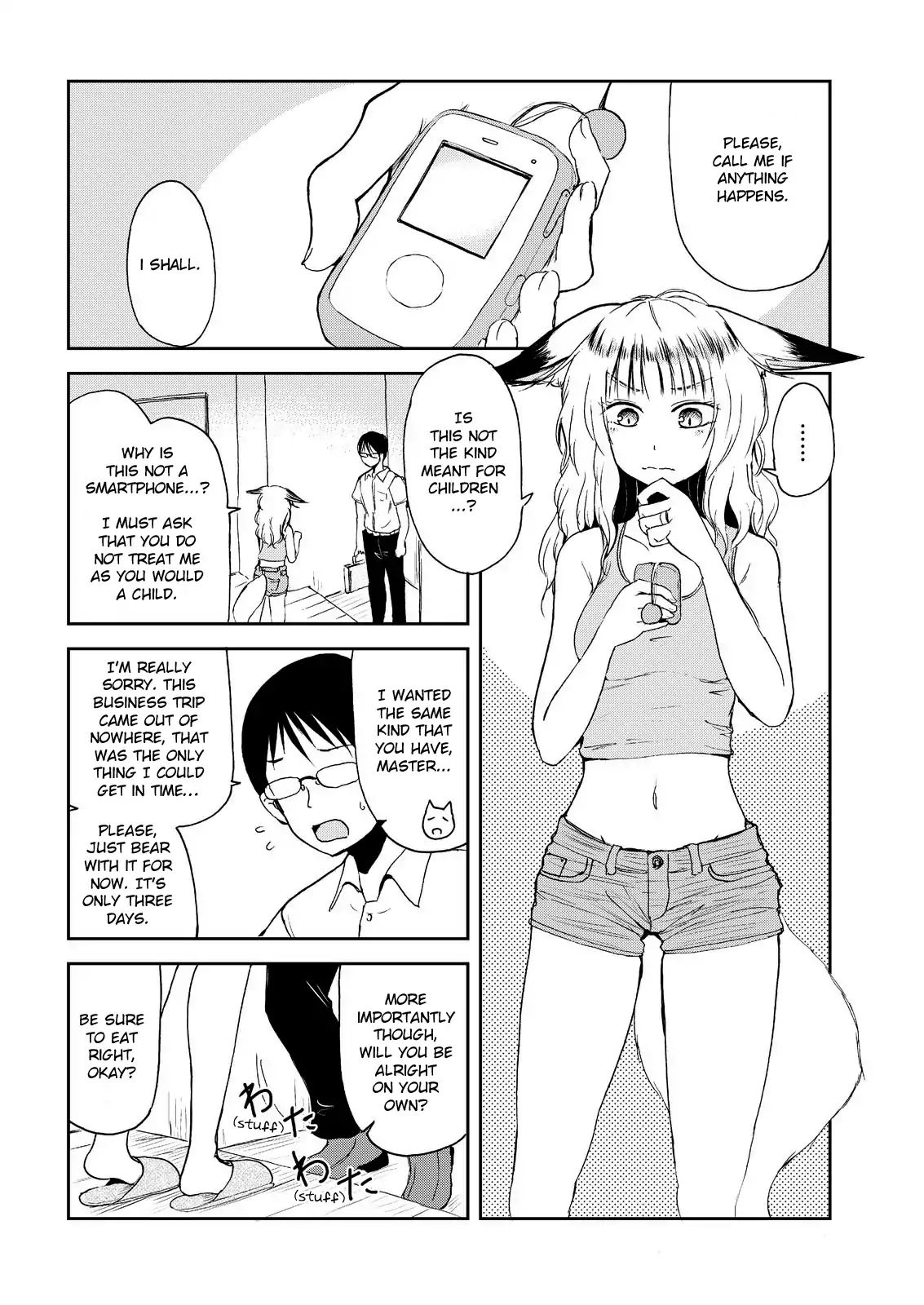 Kitsune No Oyome-Chan Vol.1 Chapter 5: When I Left The House In My Kitsune Wife's Care - Picture 2