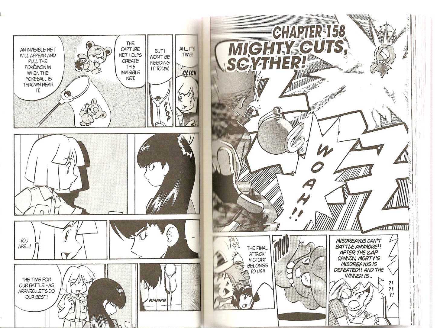 Pocket Monster Special Vol.13 Chapter 158 : Mighty Cuts Scyther! - Picture 1