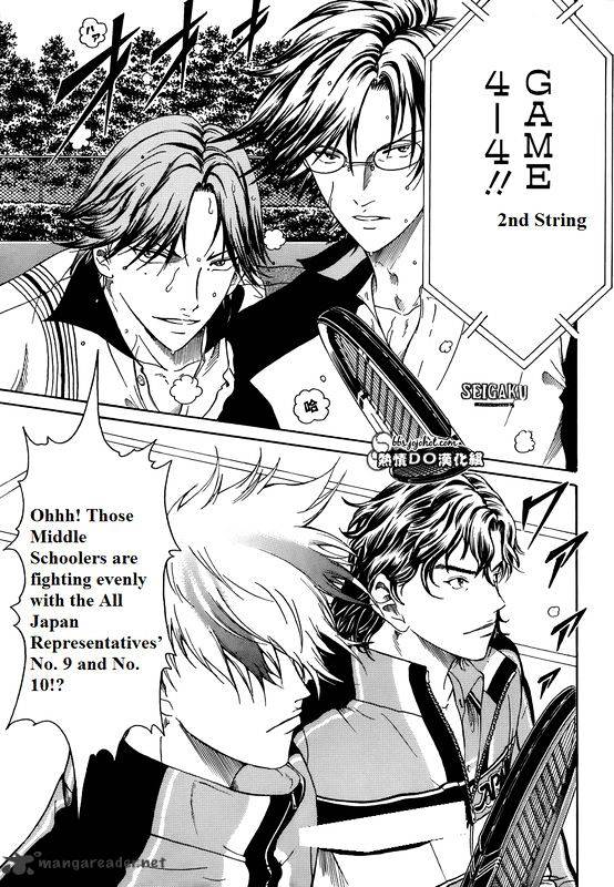 New Prince Of Tennis Chapter 73 : Just A Little Bit More Power - Picture 1