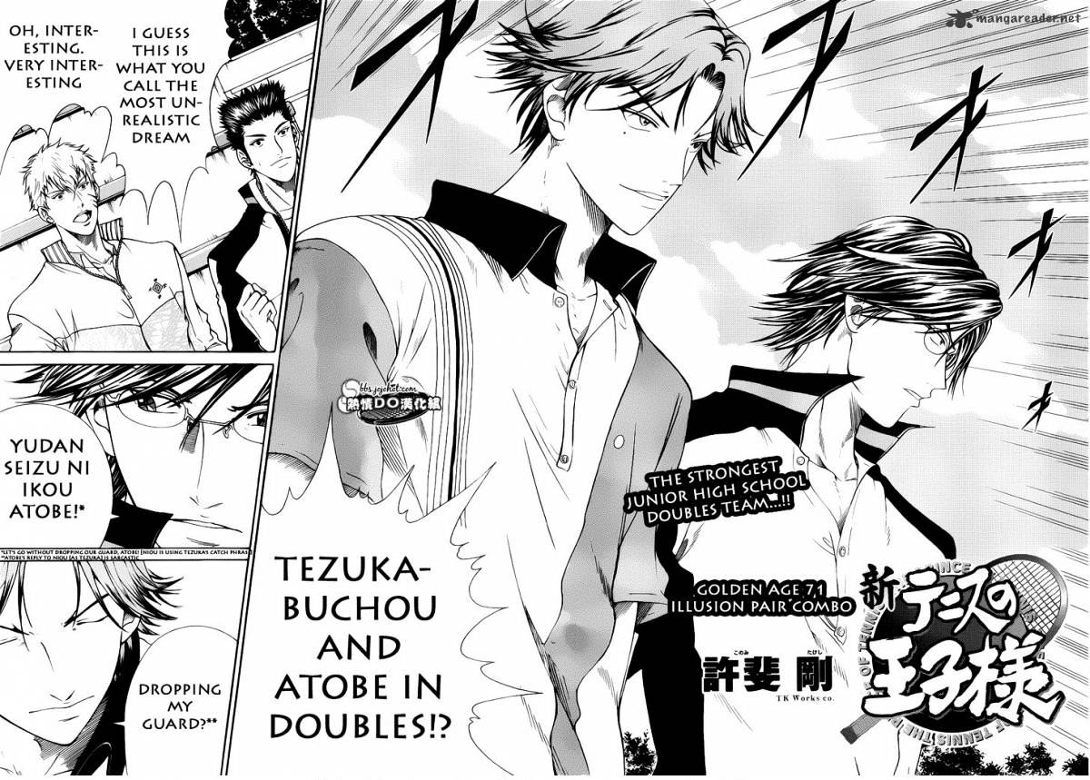 New Prince Of Tennis Chapter 71 : Illusion Pair Combo - Picture 2