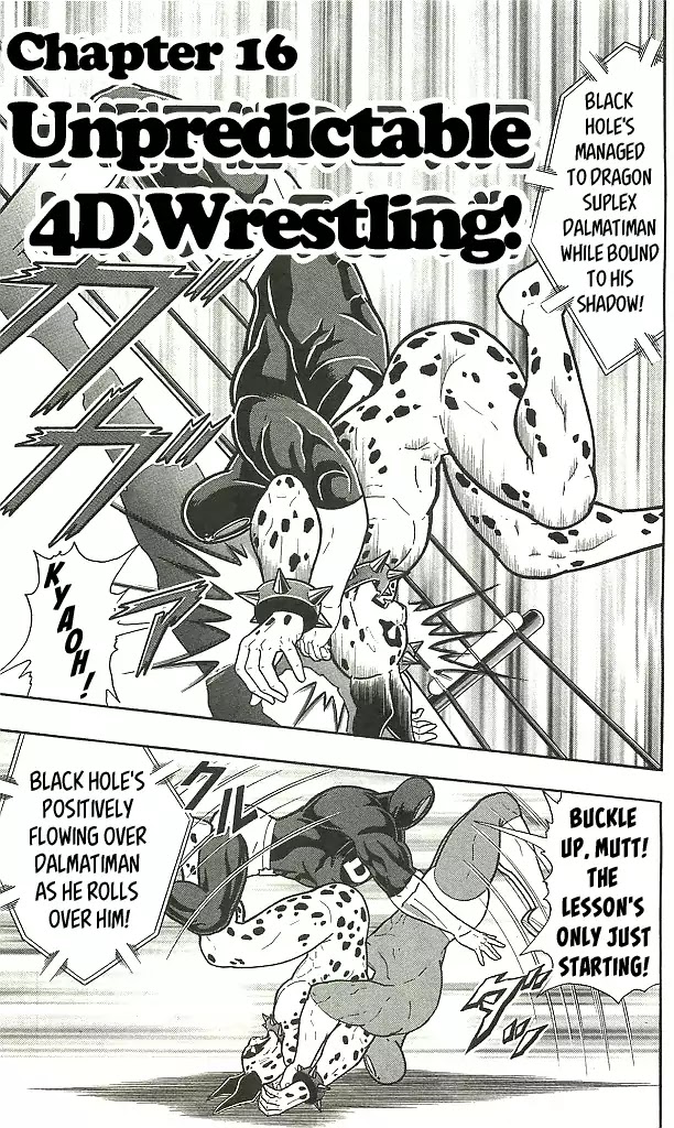 Kinnikuman Chapter 407: Unpredictable 4D Wrestling! - Picture 1