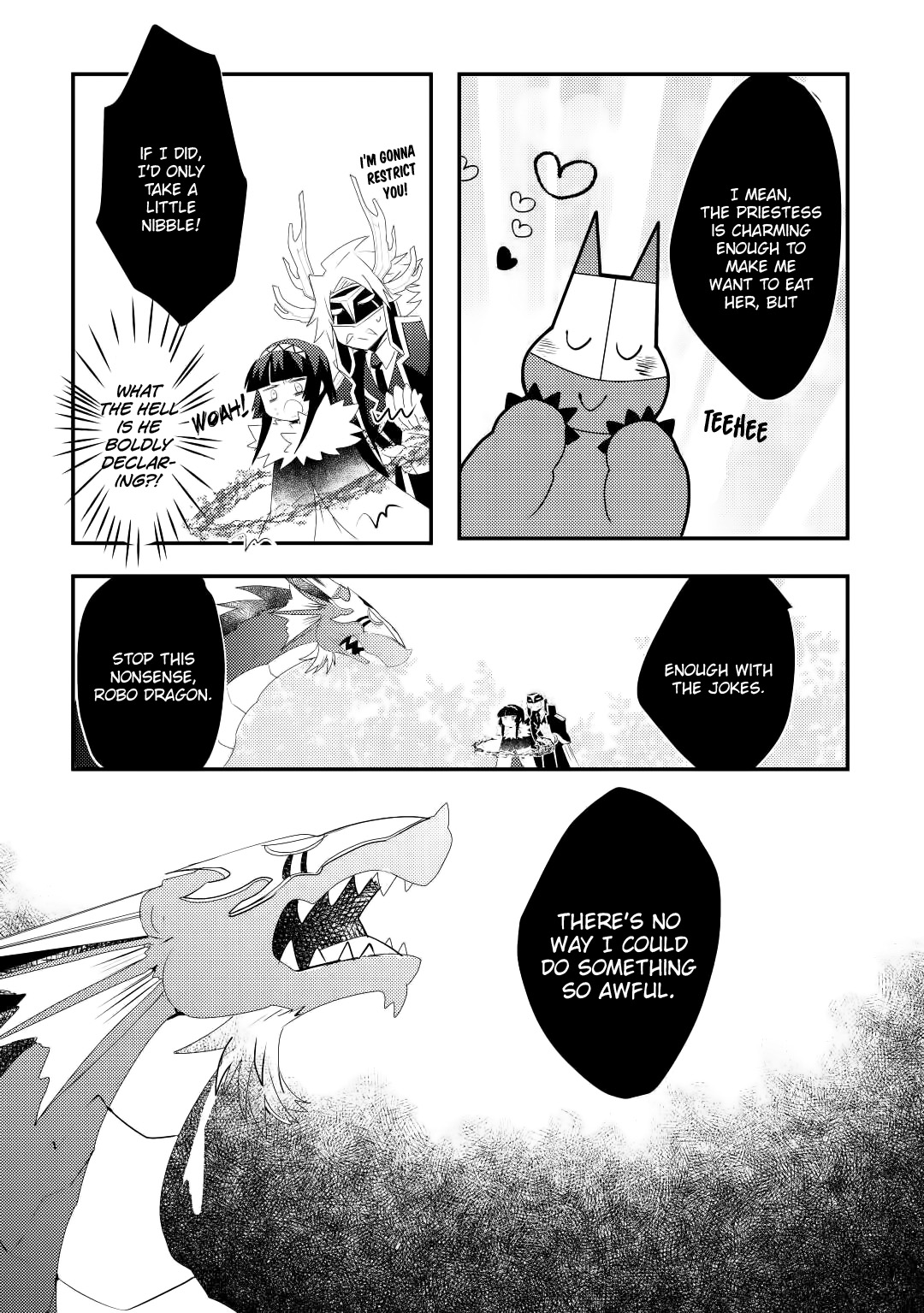 The Dragon And The Dragon Slayer Priestess Chapter 13 - Picture 3