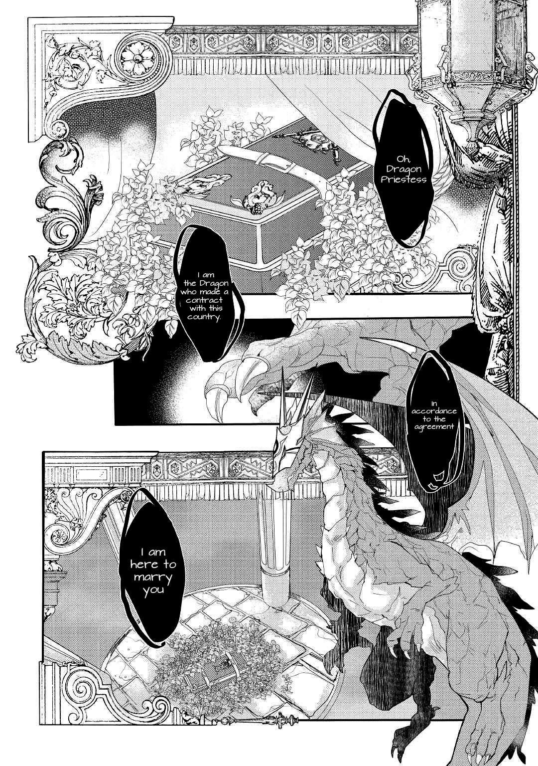 The Dragon And The Dragon Slayer Priestess Chapter 1 - Picture 2