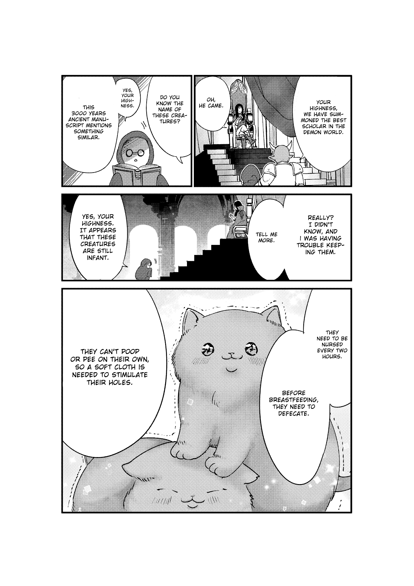 A Story About A Cat Reincarnated In A Different World Where There Are No Cats. - Page 1