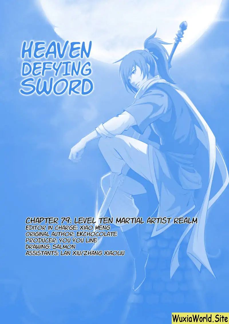 Heaven Defying Sword Chapter 79: Level Ten Martial Artist Realm - Picture 1