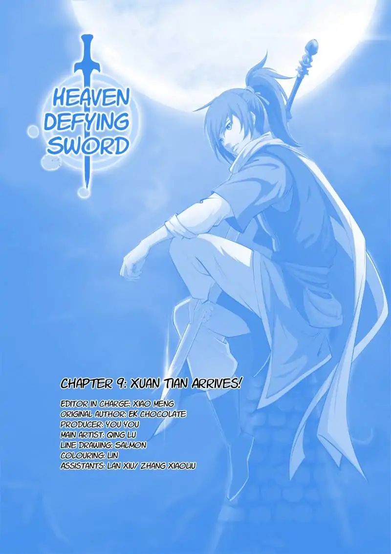 Heaven Defying Sword Chapter 9: Xuan Tian Arrives! - Picture 1