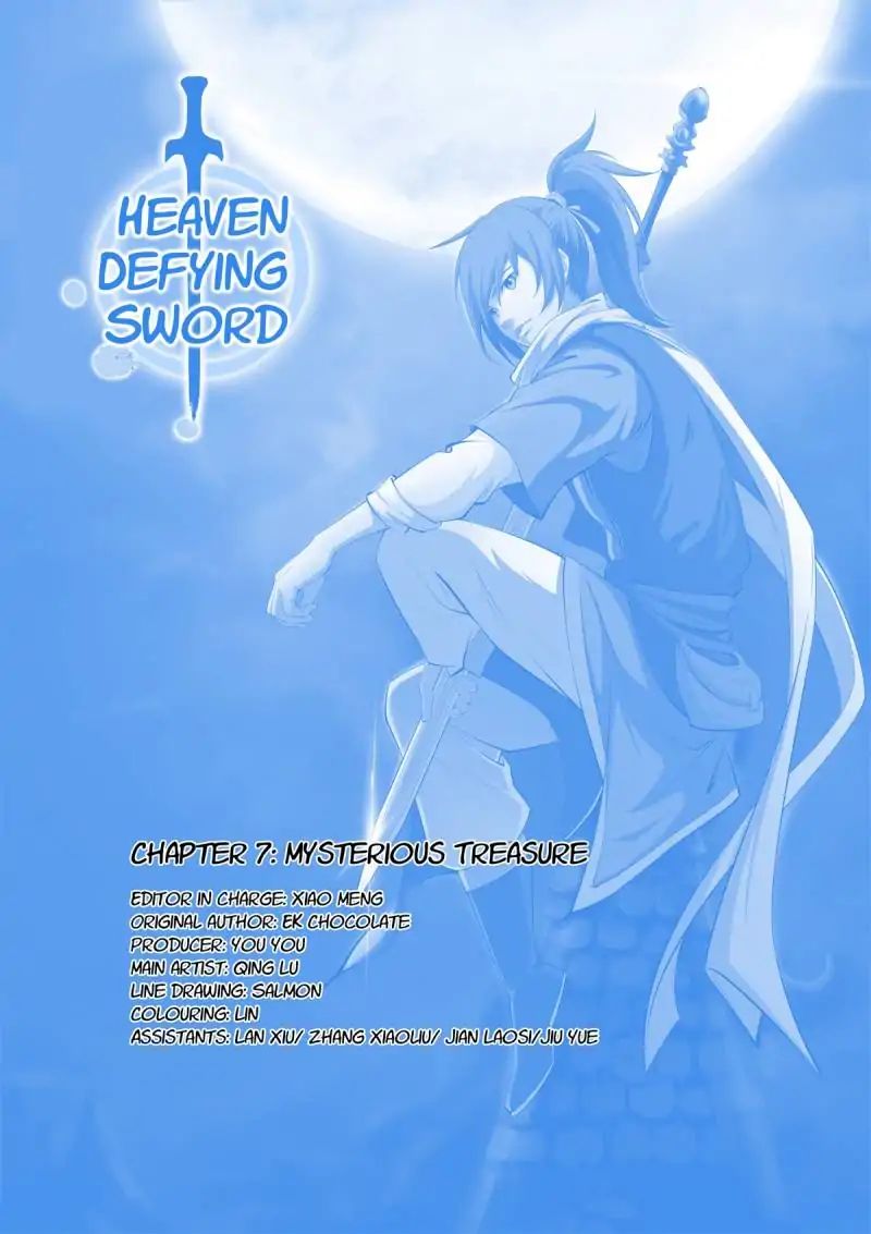 Heaven Defying Sword Chapter 7: Mysterious Treasure - Picture 1
