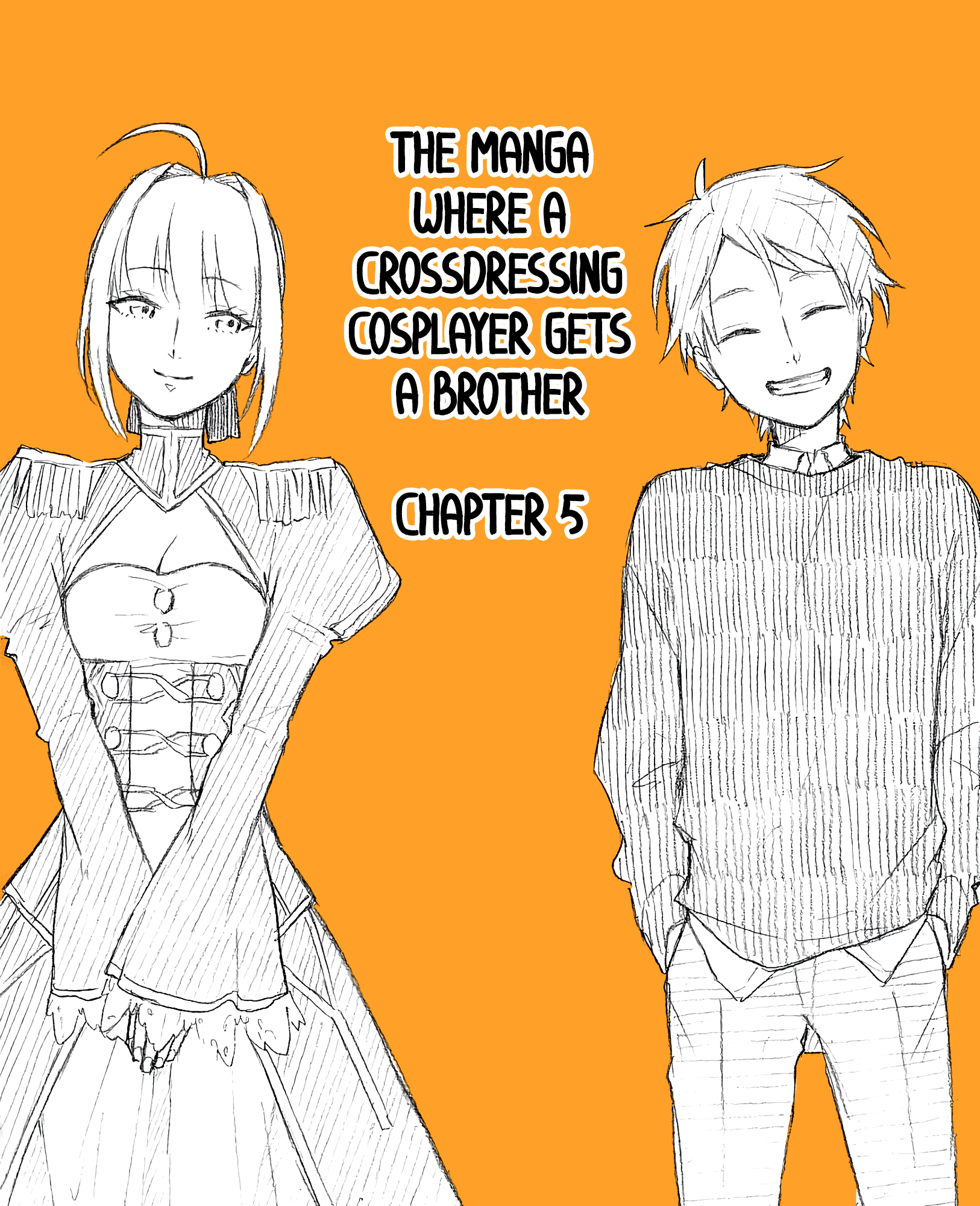 The Manga Where A Crossdressing Cosplayer Gets A Brother Chapter 5.1: Part 13 - Picture 1