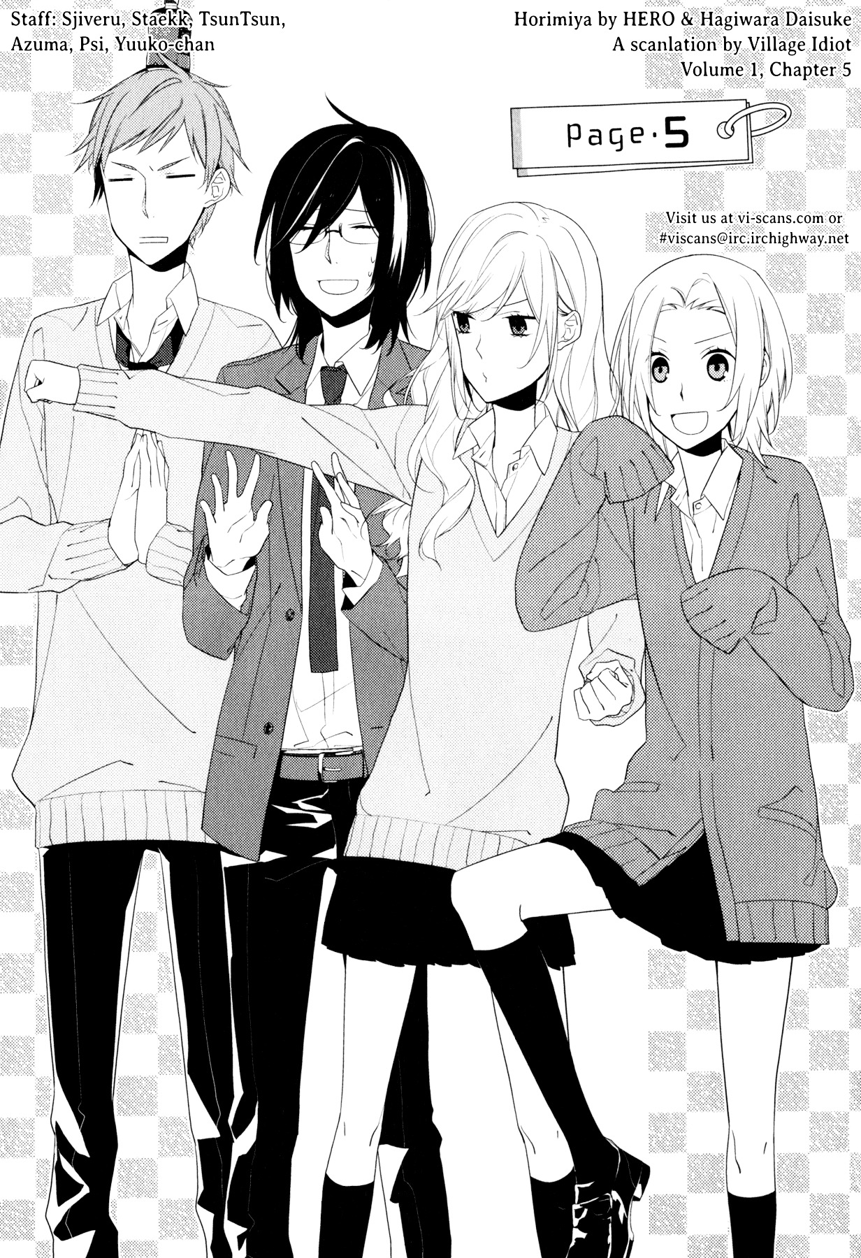 Horimiya Chapter 5 : Page 5 - Picture 2