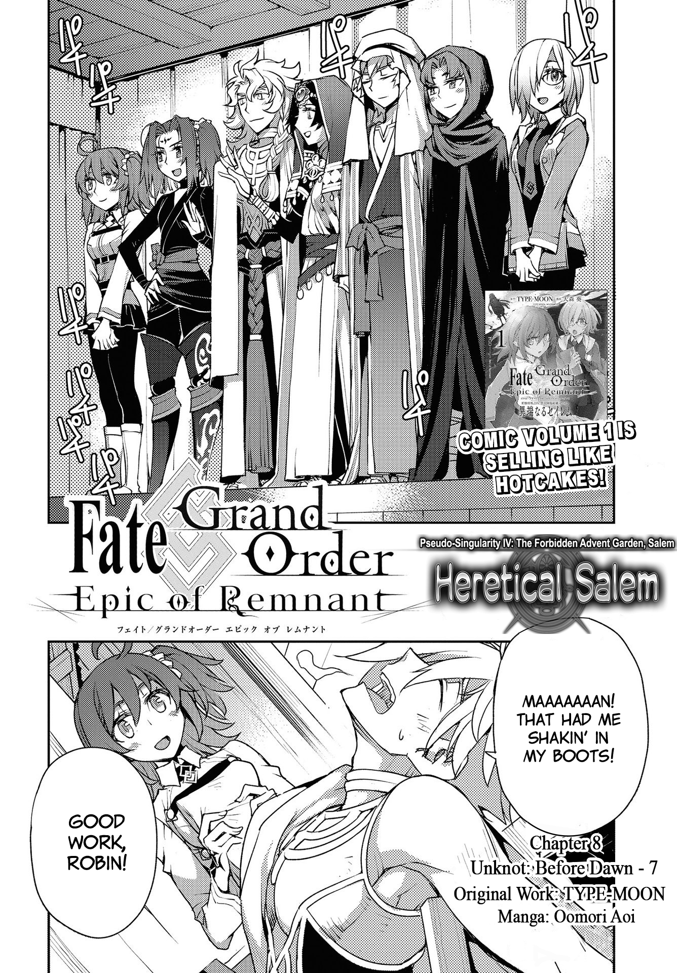 Fate/grand Order: Epic Of Remnant: Pseudo-Singularity Iv: The Forbidden Advent Garden, Salem - Heretical Salem Chapter 8: Unknot: Before Dawn 7 - Picture 2