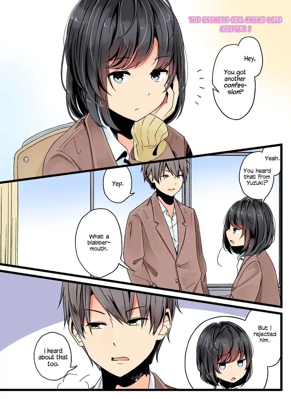 Girls À La Carte Chapter: The Unaware Girl Knows Love - Picture 2