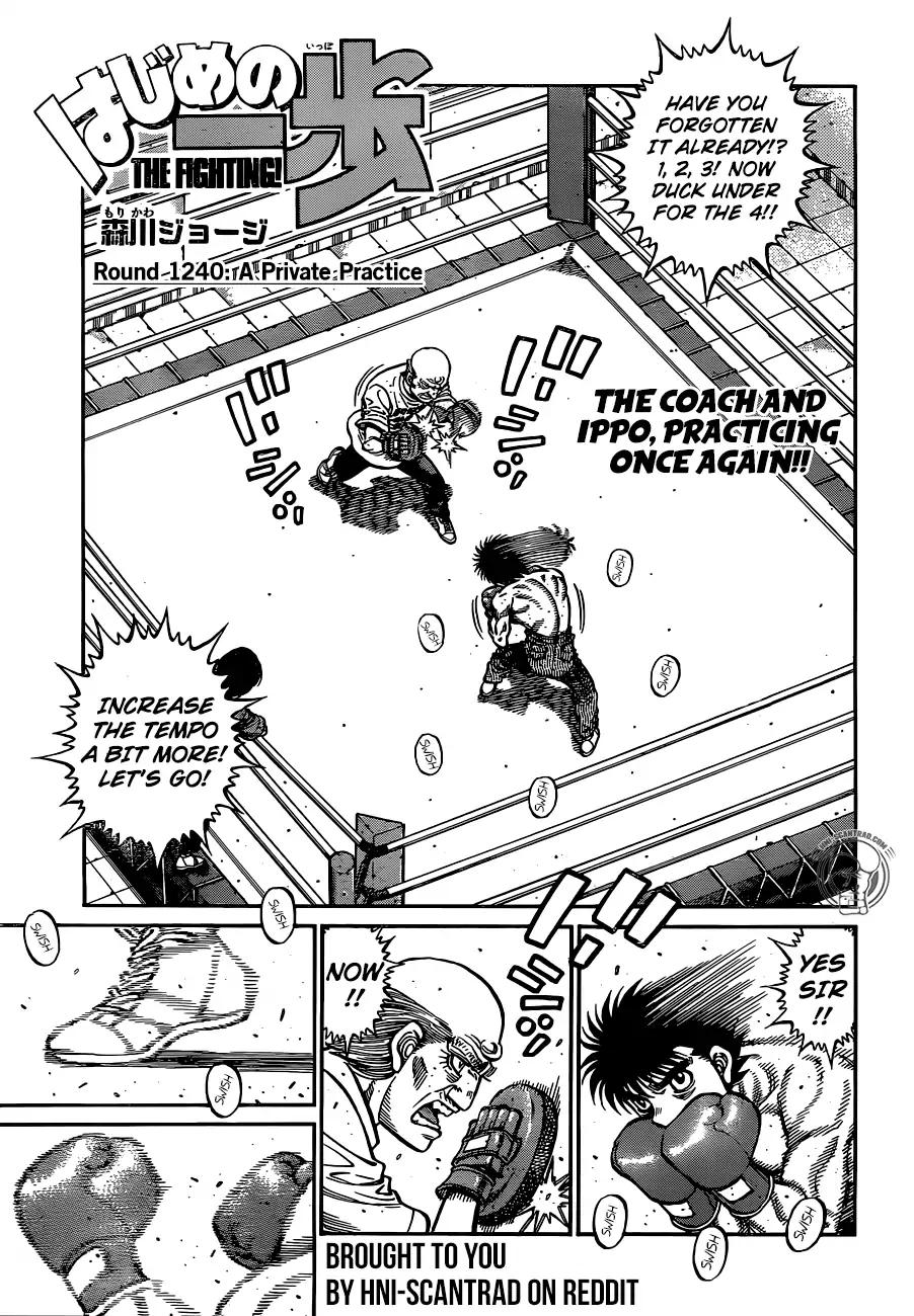 Hajime No Ippo Chapter 1240 - Picture 1