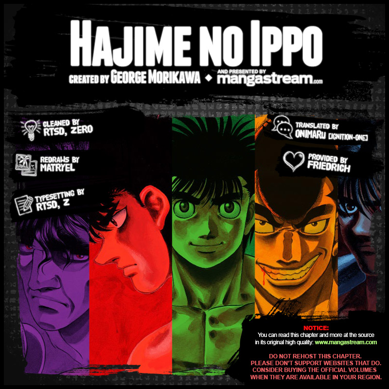 Hajime No Ippo Chapter 1213 - Picture 2