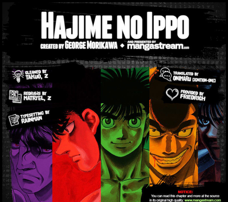 Hajime No Ippo Chapter 1168 - Picture 2