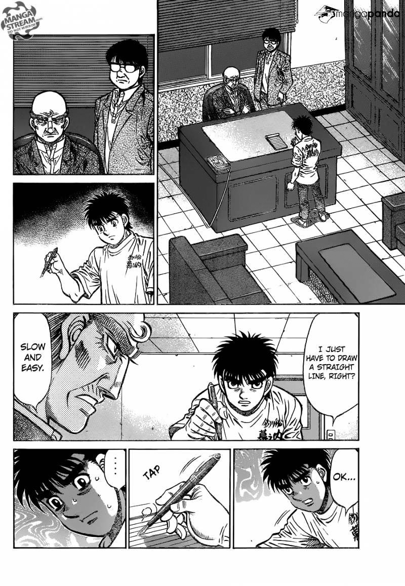Hajime No Ippo Chapter 1154 : The Line Of The Paper - Picture 2