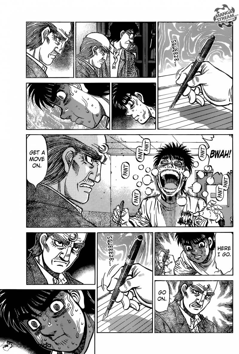 Hajime No Ippo Chapter 1154 : The Line Of The Paper - Picture 3
