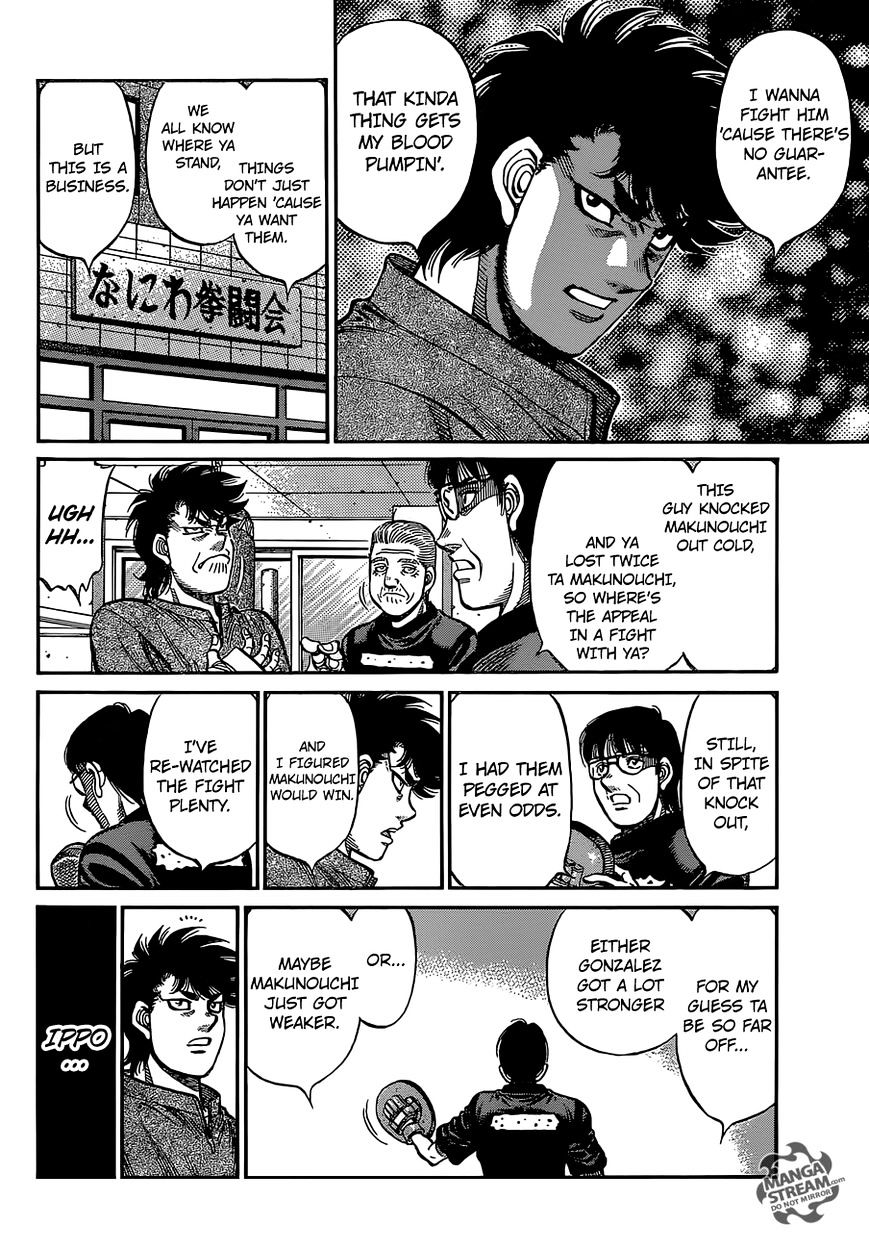 Hajime No Ippo Chapter 1152 : The Old Champion Falls From Glory - Picture 3