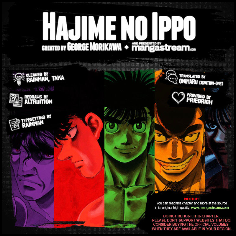 Hajime No Ippo Chapter 1138 - Picture 2