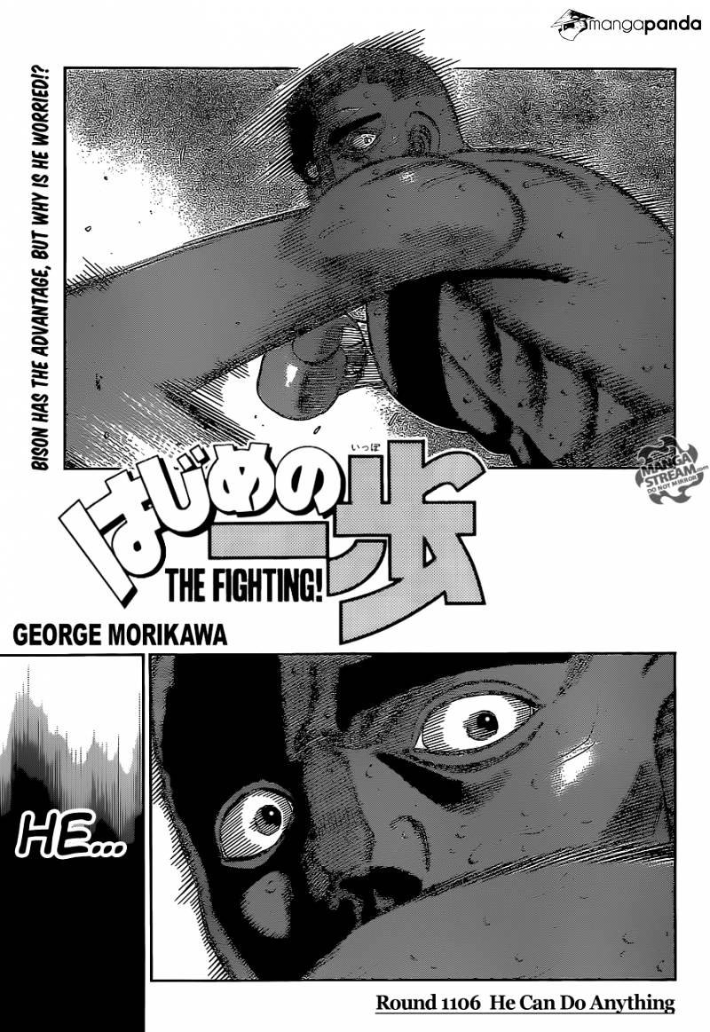 Hajime No Ippo Chapter 1106 : He Can Do Anything - Picture 1