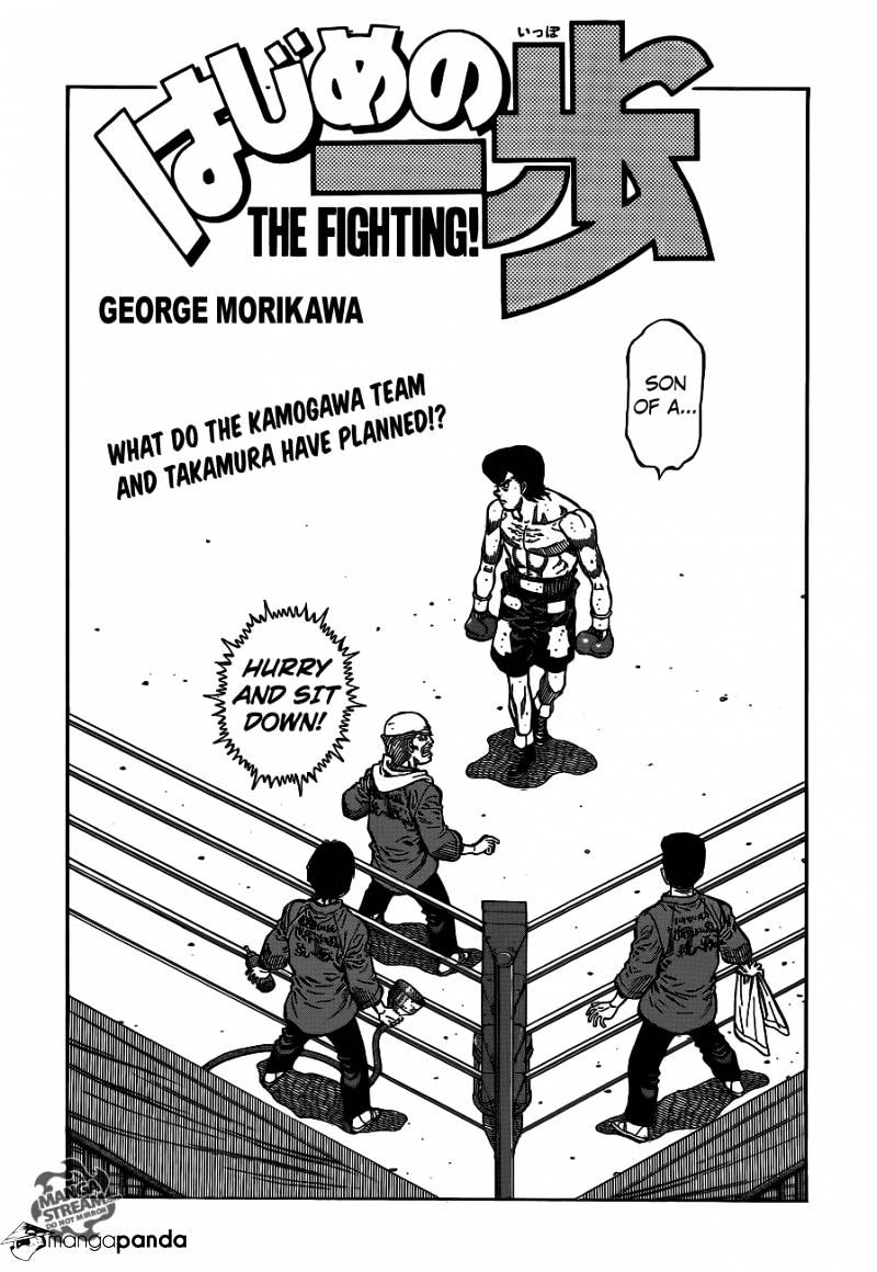 Hajime No Ippo Chapter 1099 : Bison S Thoughts - Picture 2