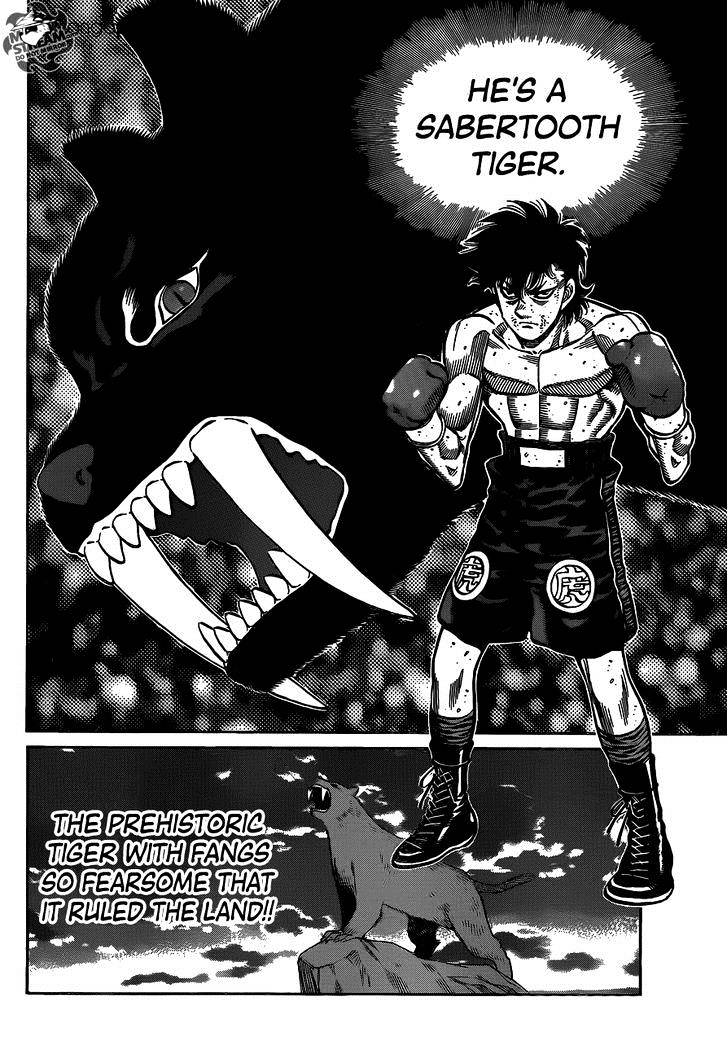 Hajime No Ippo Chapter 1087 : The Prehistoric Tiger - Picture 3