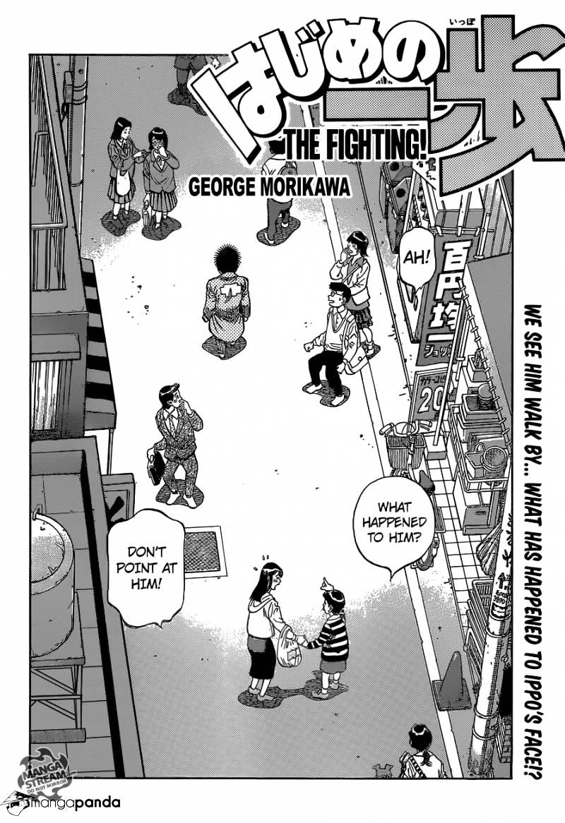 Hajime No Ippo Chapter 1076 : Awareness - Picture 2