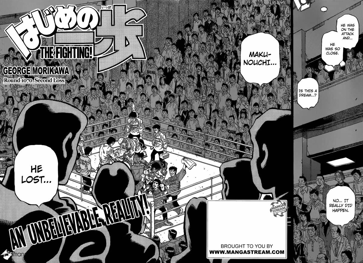 Hajime No Ippo Chapter 1070 : Second Loss - Picture 3