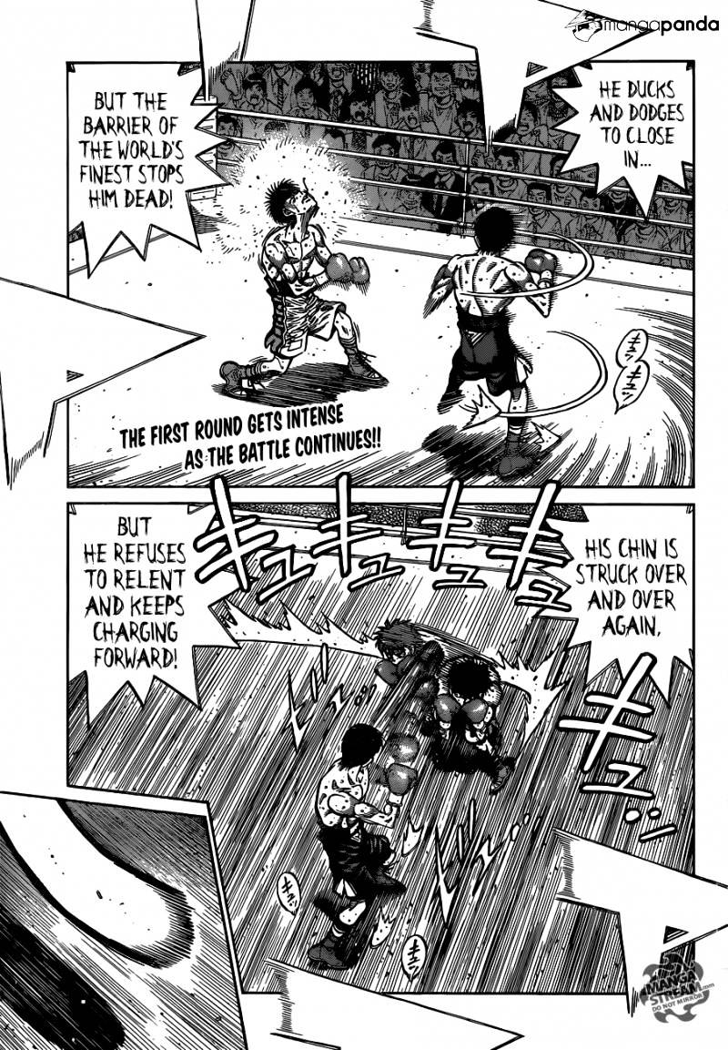 Hajime No Ippo Chapter 1039 : Dodge, Duck And Dive In - Picture 1