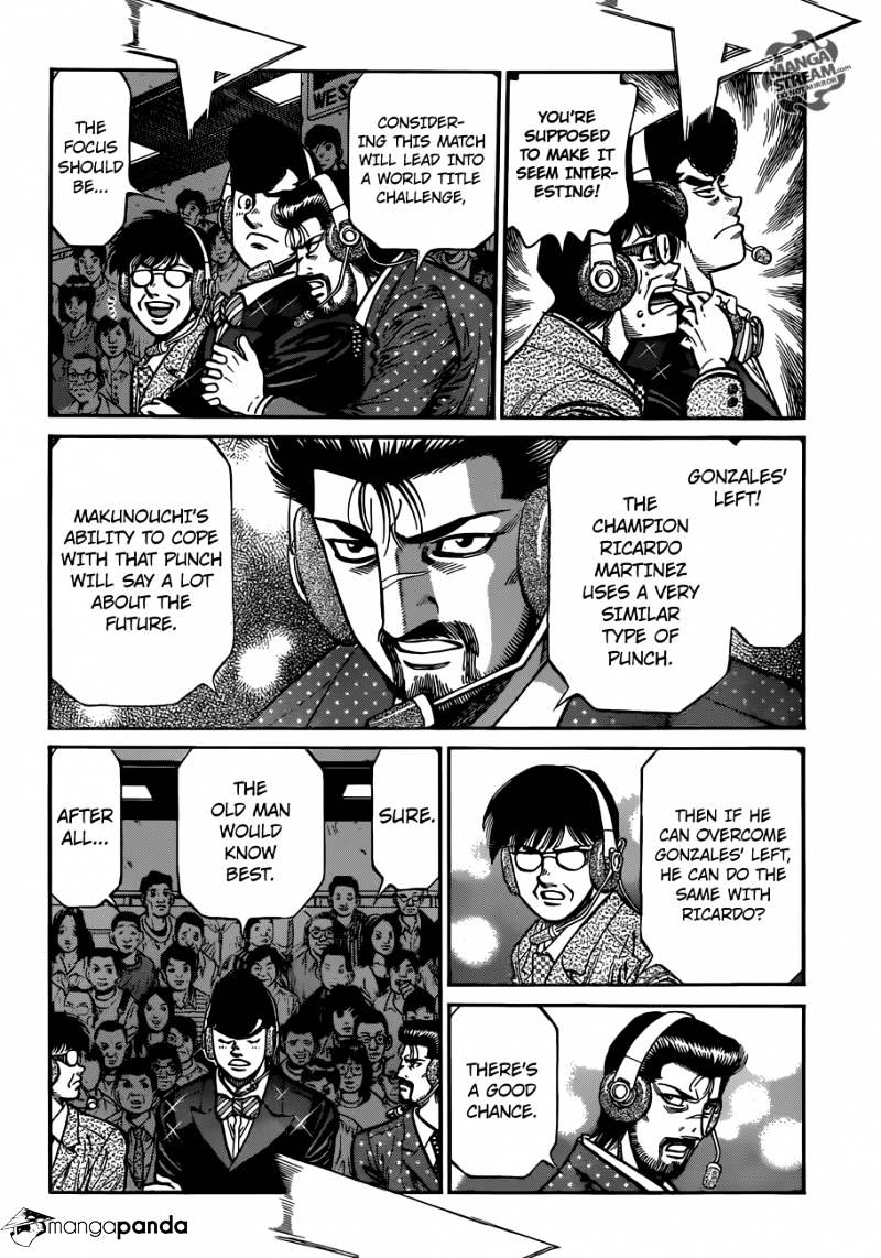 Hajime No Ippo Chapter 1031 : The Wind God S Challenge - Picture 3