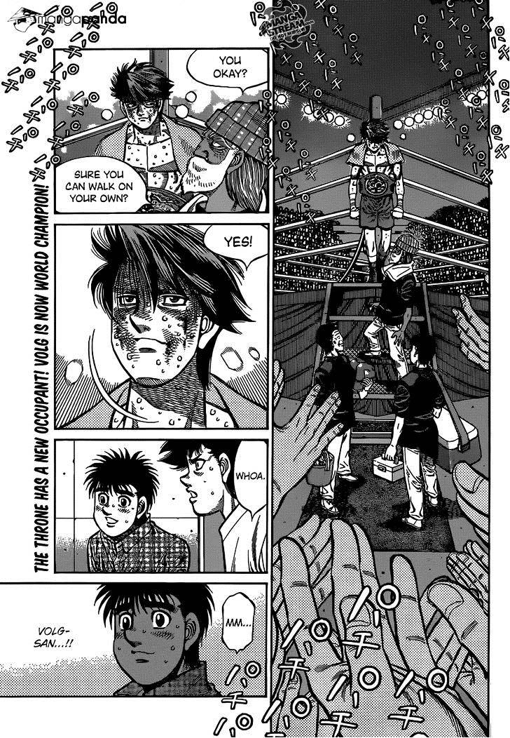 Hajime No Ippo Chapter 1008 : The Fighting! - Picture 1