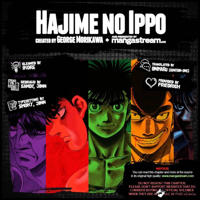 Hajime No Ippo Chapter 994 : Foresight And Reaction - Picture 2